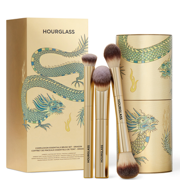 Hourglass Complexion Essentials Brush Set Dragon &ndash; лимитированный набор кистей для макияжа (3 шт.)  Essentials Brush фото
