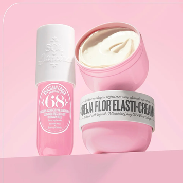 Набір косметики для тіла та волосся Sol de Janeiro Brazilian Crush Cheirosa 68+ Sol De Janeiro Beija Flor Elasti Cream 75ml 85322 фото