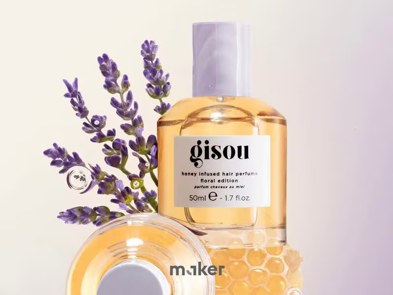 Gisou Honey Infused Hair Perfume Lavender Berry &mdash; парфум для волосся з лавандою, ожиною та медом Мірсалехі, 50мл Perfume Lavender Berry фото