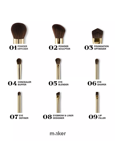 Prada Set Brush - Подарочный набор кистей для макияжа Prada Brush Set  фото