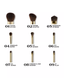 Prada Set Brush - Подарочный набор кистей для макияжа Prada Brush Set  фото 5