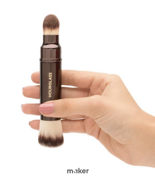 Hourglass Retractable Double Ended Complexion Brush &ndash; Двосторонній висувний пензель для ма 85444 фото