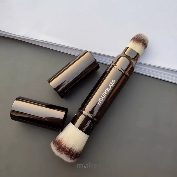 Hourglass Retractable Double Ended Complexion Brush &ndash; Двосторонній висувний пензель для ма 85444 фото