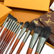 Набір професійних пензлів для макіяжу Louis Vuitton &mdash; 12 шт Louis Vuitton Brush фото 2