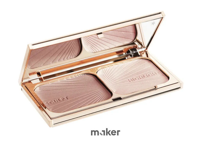 Charlotte Tilbury Filmstar Bronze & Glow Contour Duo &mdash; палетка бронзер и хайлайтер для лица, 22.5г Charlotte Tilbury Filmstar фото