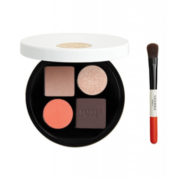 Палетка теней для век Hermes Ombres d'Hermes Eye shadow Quartet 3г 03 Ombres Fauves 03 фото