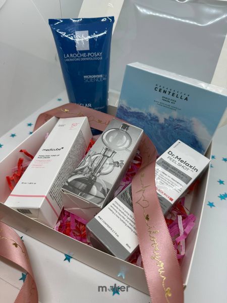 Подарочный набор для ухода за лицом 5в1: La Roche-Posay, Medicube, Dr.Althea, Centella 5234277 фото