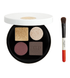 Палетка тіней для повік Herm&egrave;s Ombres d&rsquo;Herm&egrave;s Eye Shadow Quartet 3г, 06 Ombres Mordorees 06 фото