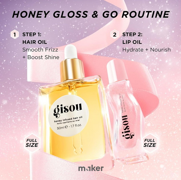 Подарочный бьюти-набор Gisou Honey Gloss Hydration Heroes Gift Set Gisou Honey Gloss фото